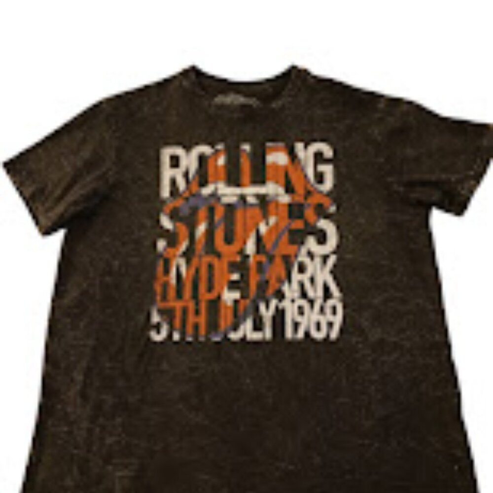 Rolling Stones, T-Shirt, Hyde Park 5th July 1969, Size Large, Black - Picture 7 of 7